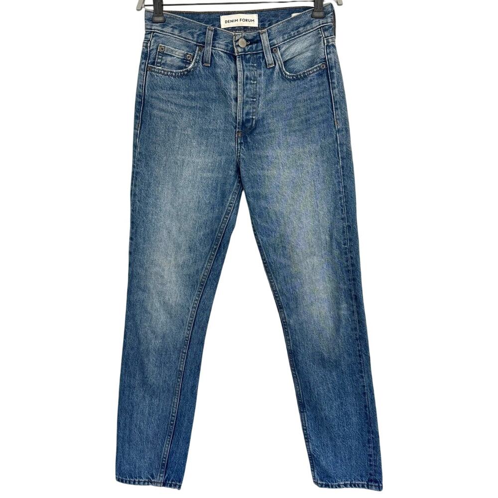 Aritzia Denim Forum The Ex Boyfriend Jean, Light Blue, Size 23